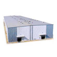 China Low Cost Prefab Steel Structure Shed Workshop / Warehouse Hangar